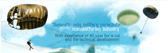 Domestic only military parachute manufacturing industry